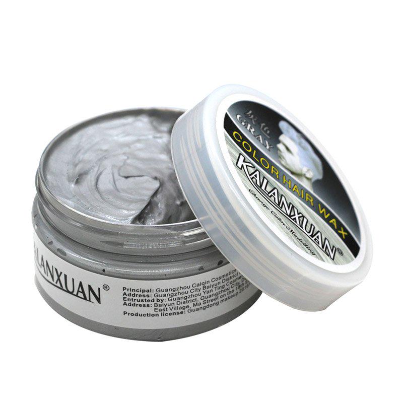 9 Color Hair Wax Styling Pomade Temporary Dye Disposable Festival Fashion Molding Coloring Mud Cream