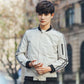 Fashion Stand-up Collar Jacket Men's Casual Jacket Plus Size Men's Clothing Wild Jacket