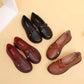 Mother's Shoes Soft-soled Leather Shoes Spring and Autumn Leather Comfortable Women's Single Shoes Non-slip Casual Shoes Ladies Flat Shoes