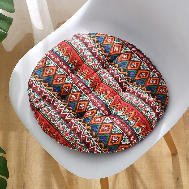 Home Floor Cushion Round Cushion Tatami Chair Cushion Student Classroom Thicken Tatami Fabric Futon