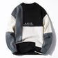 Autumn and Winter Imitation Mink Men's Round Neck Thickened Sweater Fashion Handsome Youth Sweater Chenille Sweater