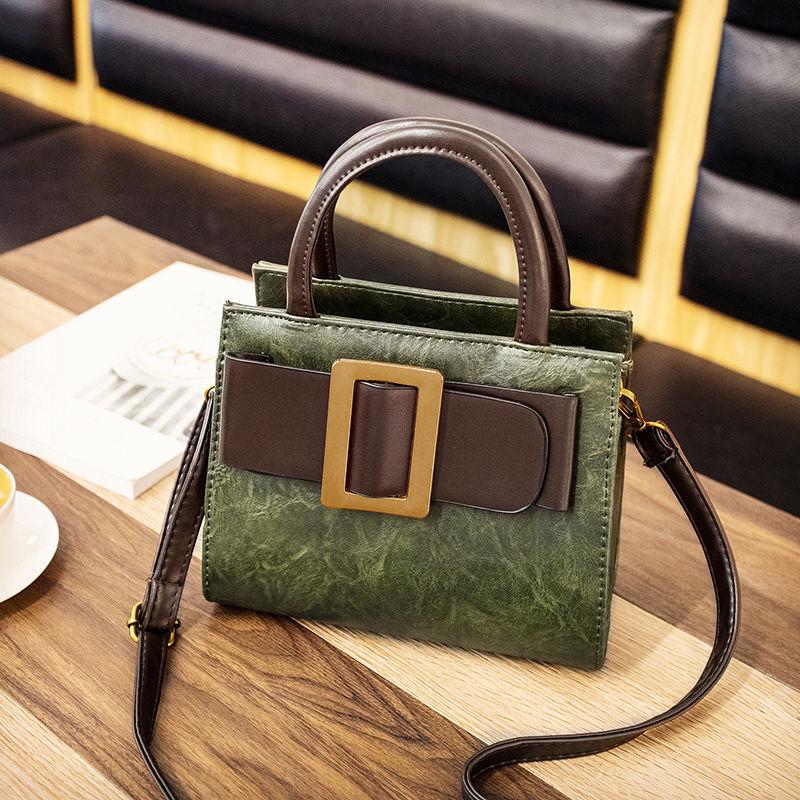 Korean Version of The Tide Minimalist Hundred Shoulder Bag Retro Personality Small Bags Messenger Hand Bag