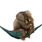 Outdoor Hammock with Mosquito Net Adult Summer Breathable Swing Double Picnic Camping Children Mosquito Net Widened Hammock