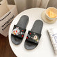 Slippers Female Summer Wear Cartoon Cute Korean Students All-match Home Non-slip Indoor Sandals and Slippers