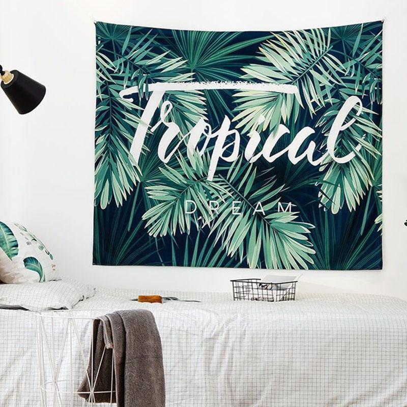 Tapestry Wall Hanging Black White Mandala Indian Dream Catcher Decor