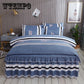 Cotton Bed Linen Lace Bedding Set Luxury Embroidery Bed Sheet Set Bedding Set Queen/king Size