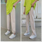 Women's Trousers with Feet Loose Wild Trend Summer Thin Section INS Women's Harajuku Style Wide-leg Sports Sweatpants Women
