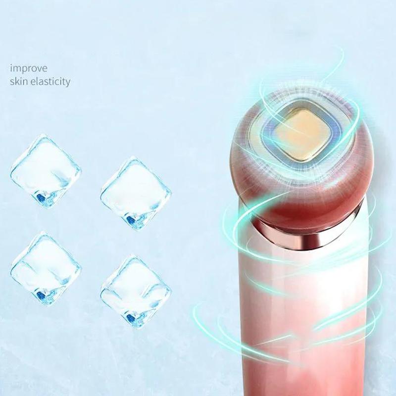 Beauty Instrument Micro-current Facial Lift Import Ice Compress Hot-compress Face Washing Machine Multifunctional Household Face