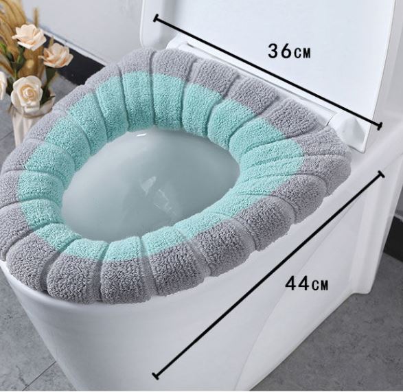 Universal Toilet Pad Thickened Warm Washable Toilet Seat Cushion Toilet Cover Toilet Cover Household Toilet Cushion