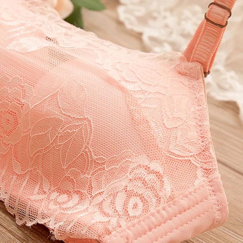 Ladies Underwear Korean Version of Lace Sexy Beautiful Back Comfortable Skin-friendly No Steel Ring Gathered Thin Anti-sagging Tube Top