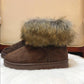 Winter Snow Boots Thick Wool Cotton Shoes Non-slip All-match Warm Women's Short Boots