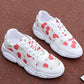 Cherry Shoes Female Students Korean Version of Breathable Net Shoes Female Cubs Sports Daddy Shoes