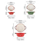 Binaural Soup Bowl Bowl Ceramic Tableware Bowl Creative Noodle Bowl Soup Bowl Japanese Ramen Instant Noodle Bowl