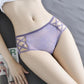 Sexy Charming Temptation Lace Panties Female Cotton File Breathable and Comfortable Mid-waist Ladies Briefs Transparent Underwear Girls Shorts