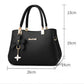 Big capacity European and American style Shoulder Handbag Trendy wild Patent leather bag
