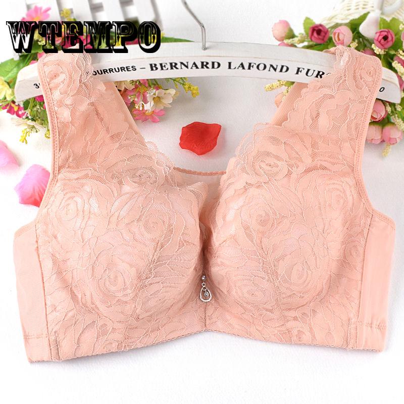 Big Breasts, four-breasted Big Breasts, Small Ultra-thin Cotton D Cup Bra