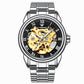 Top Brand Men Mechanical Watch Automatic Fashion Luxury Stainless Steel Male Clock