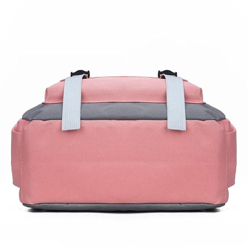 Student Schoolbag Female Korean Version of The Large-capacity Campus Style High School College Students Casual Simple Canvas Backpack
