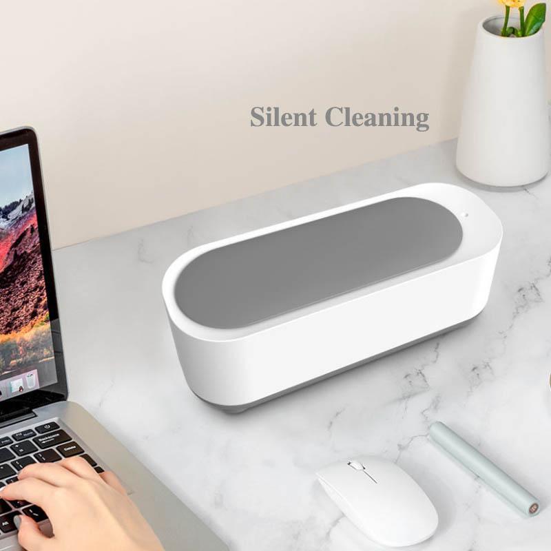 Ultrasonic Glasses Cleaning Machine Portable Glasses Washing Machine Artifact Contact Lens Jewelry Braces Cosmetic Contact Lens Cleaner