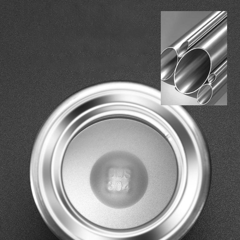 Thermos Cup Water Cup Simple Handle Cover All-steel Vacuum Flask Men and Women Business Office Car Portable Cup
