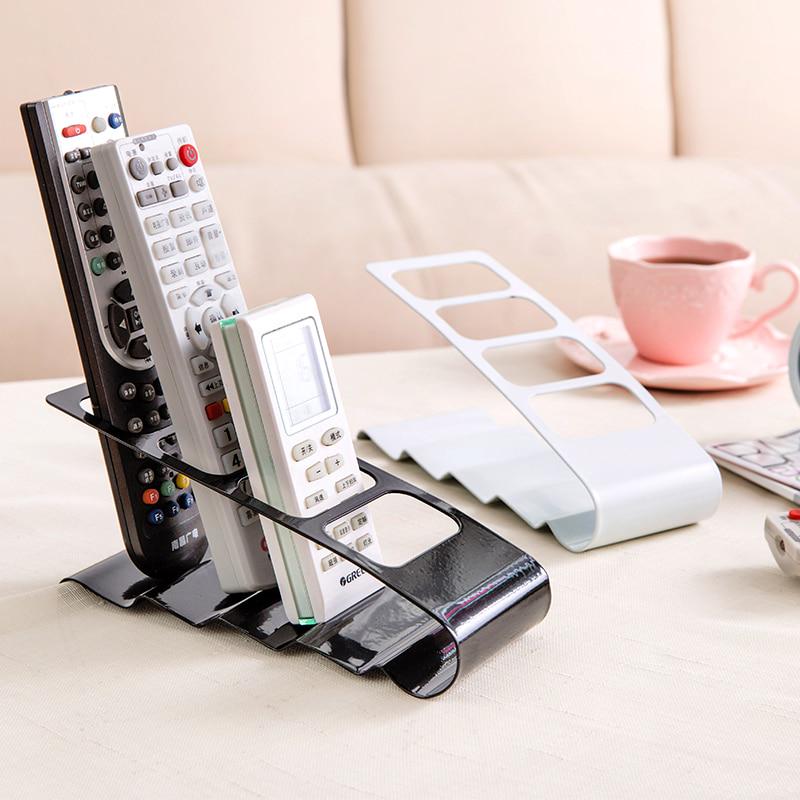 Metal remote control box for living room iron remote control organizer office Desktop finishing hold