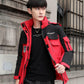 Autumn Fashion Pure Color Casual Men's Jacket Street Wear Thick Warm Men's Jacket Fashion Windbreaker Men's Jacket