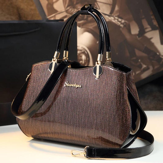 Handbag Women Evening Bags Patent Leather Shoulder Bag Female Crossbody Bag Handbag Casual Tote Bags