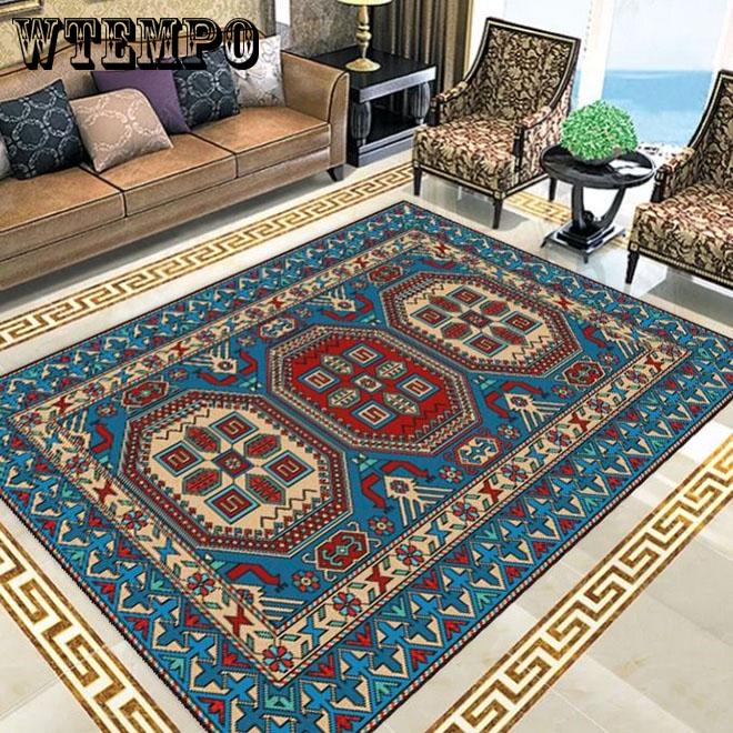 Persian Living Room Carpet  Morocco Bedroom Carpet Classic Turkey Rug Home Decor Coffee Table