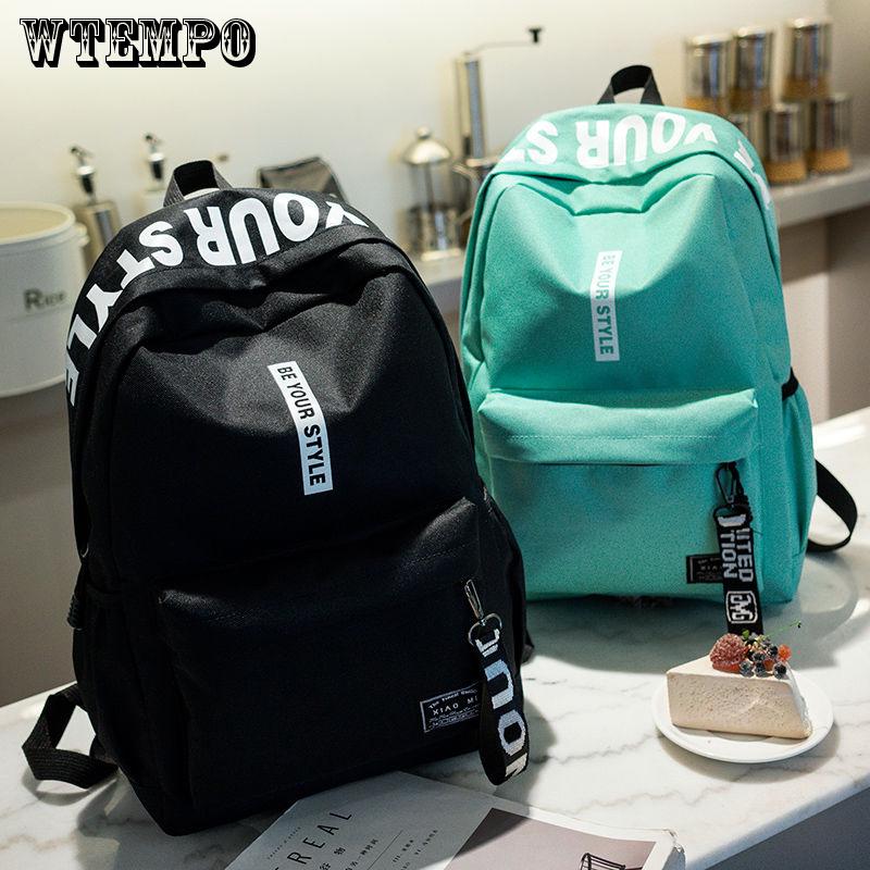 High Quality Nylon Travel Backpack Women Back Pack School Bags For Teenage Girl Rucksack