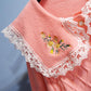 Peter Pan Collar Embroidered Sweater Cardigan Jacket Women's Autumn Korean Lace Large Collar Knit Sweater