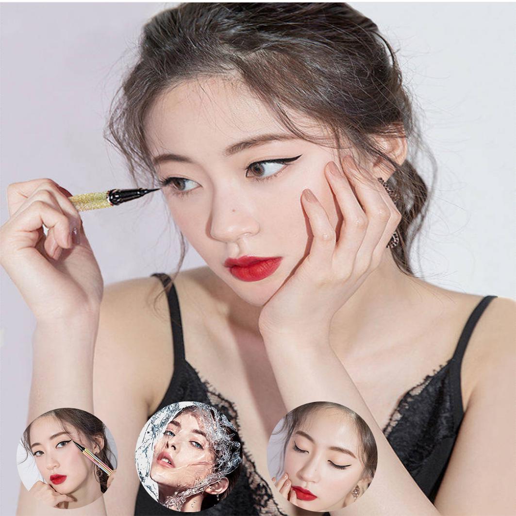 Waterproof and not smudge lasting student eyeliner soft head High quality starry eyeliner super