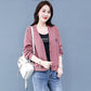 Sweater Cotton Jacket Women Korean Loose Loose Autumn and Winter Thin All-match Jacket Cardigan Sweater Short Baseball Uniform