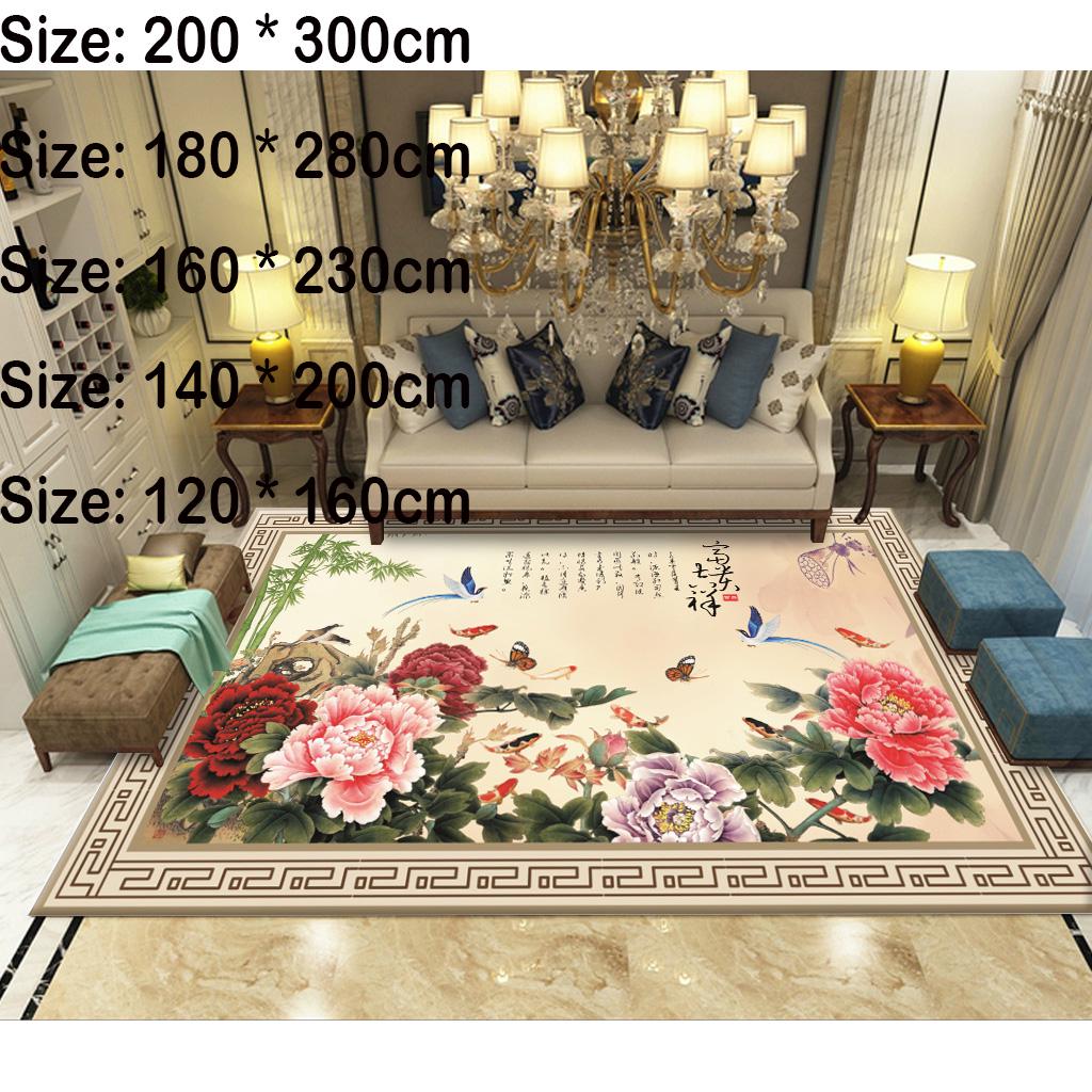 Living room carpet simple home coffee table carpet bedroom bedside carpet European court style