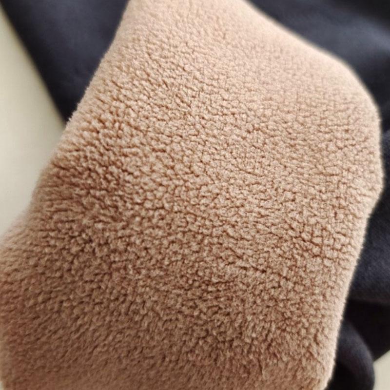 Warm Pants Women's Autumn and Winter Plus Velvet Thickening Inner Wear High Waist Stretch Slim Cashmere Leggings Plus Cashmere Cotton Trousers