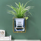 Glass Art Flower Stand Flower Arrangement Wall Mount Metal Flower Device Interior Decoration Pendant