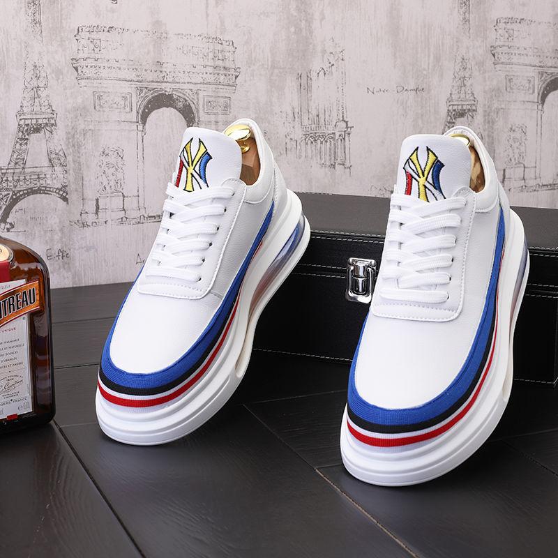 Air Cushion Increased Thick Sole Shoes Korean Style Trendy Brand All-match Fashion Casual Shoes Men's Running Sneakers