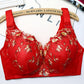Floral Bras Sexy Push Up Bra for Women Plus Size Underwear Lingerie Thin Wire Free D Bralette Woman Push Up Bras