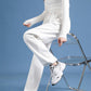 Gray Sweatpants Women's Spring and Autumn Loose-fitting Wide-leg Pants Women's Straight Casual Thin Ins Tide White Pants
