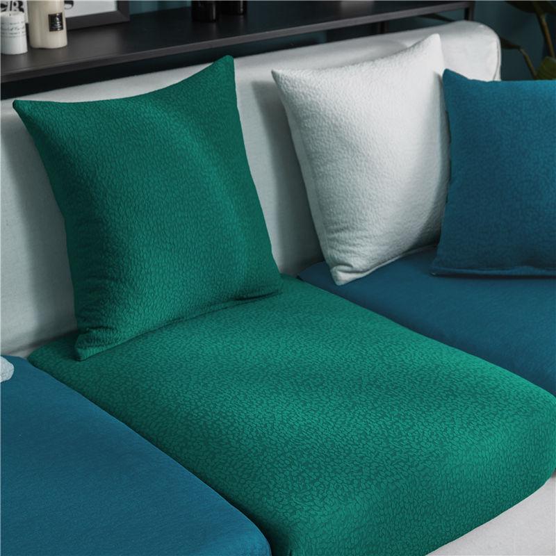 1/2/3/4 Seats Stretch Sofa Cushion Cover for Pet Kids Waterproof Furniture Protector  Spandex Washable Removable Slipcover