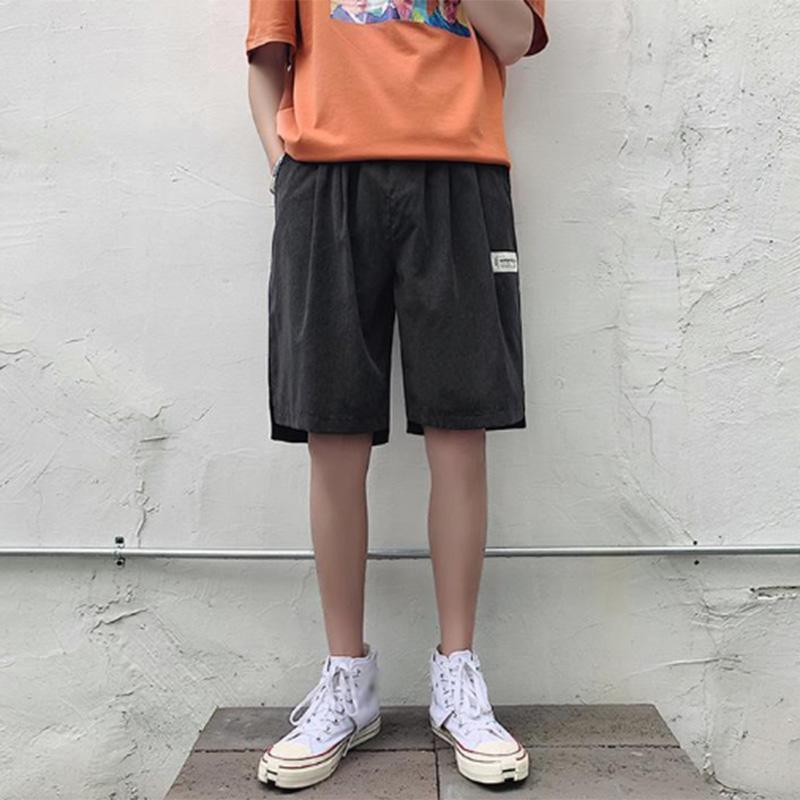 Summer Thin Shorts Men's Large Size Sports Casual Pants Straight Loose Tide Brand Sports Five-point Pants