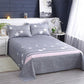 Thicker Bed Sheets Pillowcases Three-piece Bedding Sets Single and Double Use Sheets Cotton Sheets Breathable Warmth and Washable