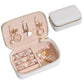 Jewelry Bag Travel Portable Storage Box Small Leather Ear Stud Necklace Storage Box
