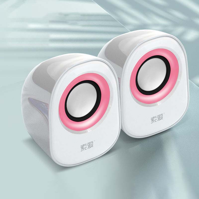 Desktop Computer Small Audio Speaker Household Wired Mini Speaker Subwoofer High Sound Quality Large Volume