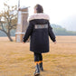 Girls Keep Warm Winter Thick Detachable Liner Jacket Plush Thick Windproof Cotton Clothing