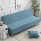 Armless Sofa Cover  Elastic Printed Armless Folding Sofa Bed Cover Folding Modern Stretch Sofa Bed Slipcover Couch Protector