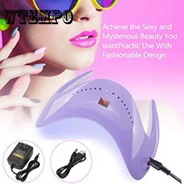 Nail Gel Dryer Fashion Hand Finger Toe Nail Art Polish Painting Dryer Blower Mini Tool
