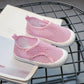 Boys and Girls Summer Shoes Children's Soft Sole Sport Light Flat Shoes Anti-slip Solid Color Casual Hollow Out Mesh Shoes