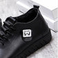 Autumn and Winter Women Fleece Cotton Shoes Casual Leather Shoes Women's Shoes All-match Mother Shoes