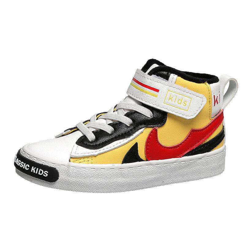 Children's Fashion Casual Shoes Four Seasons Kid Sneakers Breathable Mesh Soft Sole Trend Boys and Girls Shoes