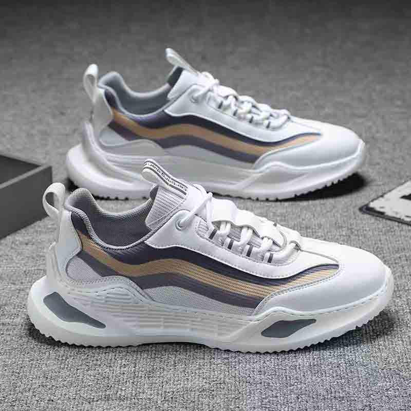 Plus Size 39-44 Men Sneakers Low-top Running Basketball Shoes Outdoor Non-slip Sports Shoes Shockproof Shoes